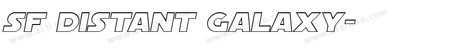 SF Distant Galaxy字体转换